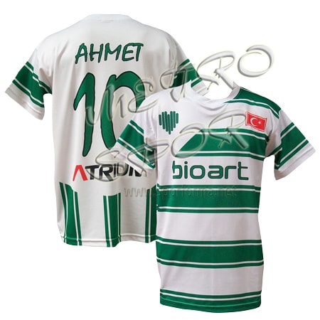 fm 600 style yatay çubuk çizgili futbol ve hentbol forma modeli