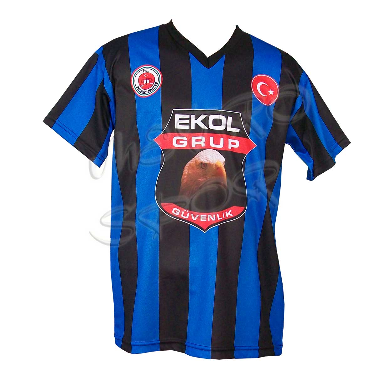 Çubuklu Model Dijital Futbol Forması