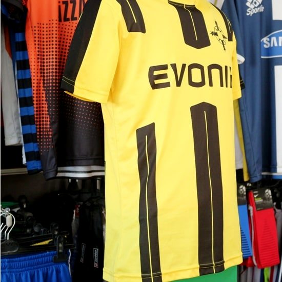 sarı siyah halı saha forması